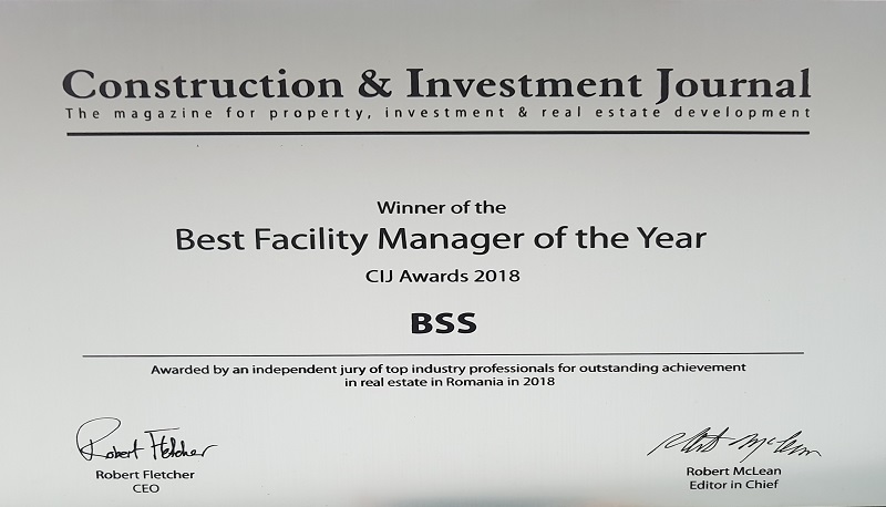Best Facility Manager of the Year